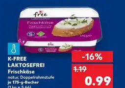 Kaufland K-FREE LAKTOSEFREI tilbud