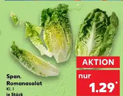 Kaufland Span. Romanasalat tilbud