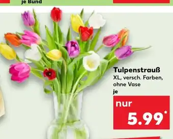 Kaufland Tulpenstrauß tilbud