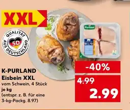 Kaufland K-PURLAND Eisbein XXL tilbud