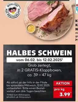 Kaufland HALBES SCHWEIN tilbud