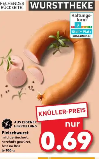 Kaufland Fleischwurst tilbud