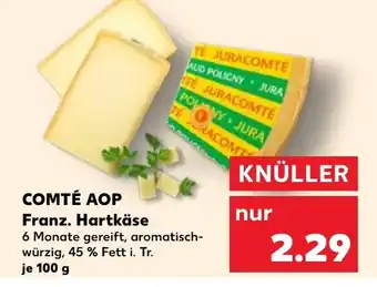 Kaufland COMTÉ AOP Franz. Hartkäse tilbud