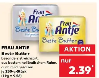 Kaufland FRAU ANTJE Beste Butter tilbud