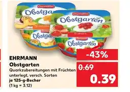 Kaufland EHRMANN Obstgarten tilbud