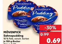 Kaufland MÖVENPICK Sahnepudding tilbud