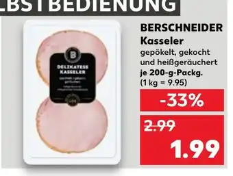 Kaufland BERSCHNEIDER Kasseler tilbud