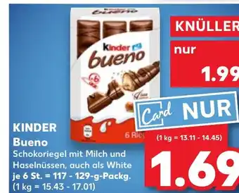 Kaufland Kinder bueno tilbud