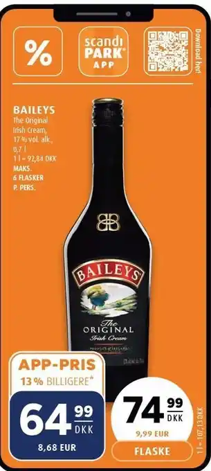 Scandinavian Park BAILEYS tilbud