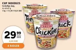 Scandinavian Park CUP NOODLES - 4 BÆGER tilbud