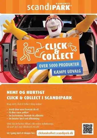 Scandinavian Park CLICK & COLLECT tilbud