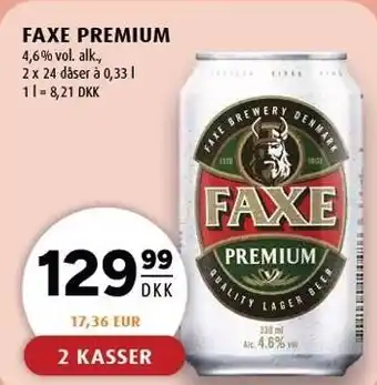 Scandinavian Park FAXE PREMIUM - 2 KASSER tilbud