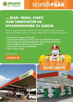 Scandinavian Park KLAR, PARAT, START! TEAM TANKSTATION OG OPLADNINGSPARK TIL ELBILER tilbud