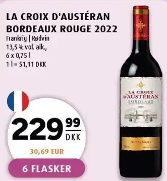 Scandinavian Park LE CROIX D'AUSTRÉRAN BORDEAUX ROUGE 2022 tilbud