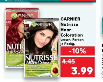 Kaufland GARNIER Nutrisse Haar- Coloration tilbud