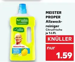 Kaufland MEISTER PROPER Allzweck- reiniger tilbud