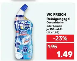 Kaufland WC FRISCH Reinigungsgel tilbud