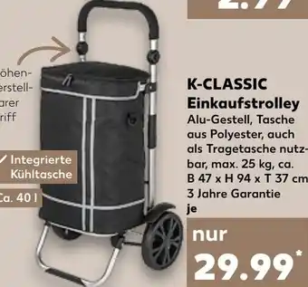 Kaufland K-CLASSIC Einkaufstrolley tilbud