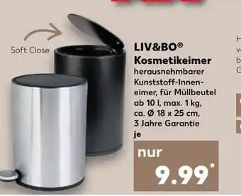 Kaufland LIV&BO® Kosmetikeimer tilbud