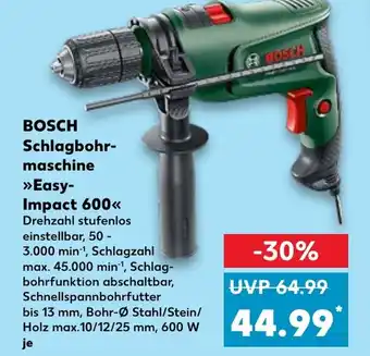 Kaufland BOSCH Schlagbohr- maschine tilbud