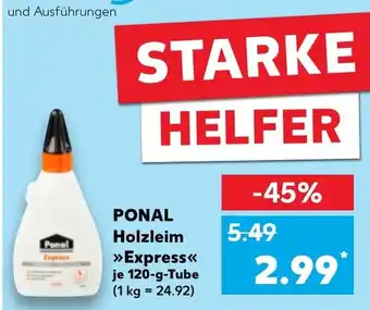 Kaufland Ponel Holzleim >>Express<< tilbud