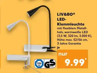 Kaufland LIV&BOⓇ LED- Klemmleuchte tilbud