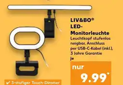 Kaufland LIV&BO® LED- Monitorleuchte tilbud