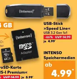 Kaufland USB-Stick >>Speed Line<< tilbud