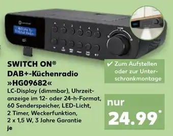 Kaufland SWITCH ON® DAB+-Küchenradio tilbud