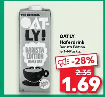 Kaufland OATLY Haferdrink tilbud