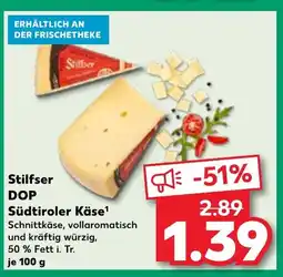 Kaufland Stilfser DOP Südtiroler Käse¹ tilbud