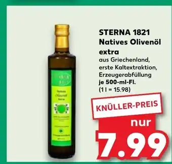 Kaufland STERNA 1821 Natives Olivenöl extra tilbud