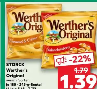 Kaufland STORCK Werther's Original tilbud