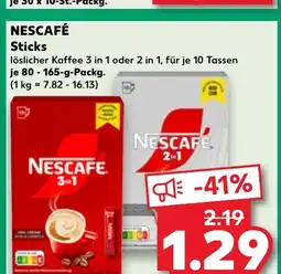 Kaufland NESCAFÉ Sticks tilbud