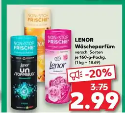 Kaufland LENOR Wäscheparfüm tilbud