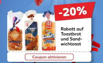 Kaufland Rabatt auf und Sand- wichtoast tilbud