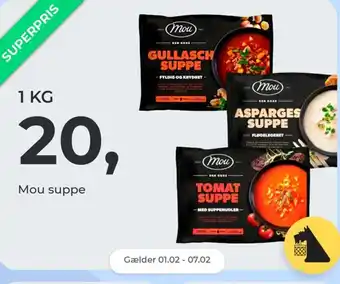 Netto Mou suppe tilbud