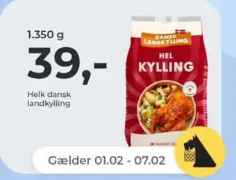 Netto Helk dansk landkylling tilbud