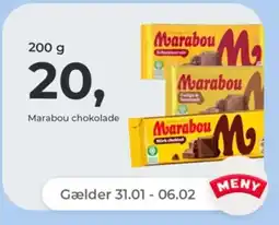 Netto Marabou chokolade tilbud