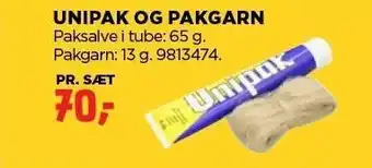 jem & fix UNIPAK OG PAKGARN tilbud