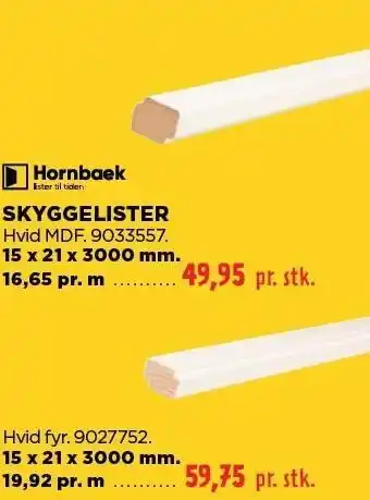 jem & fix SKYGGELISTER tilbud