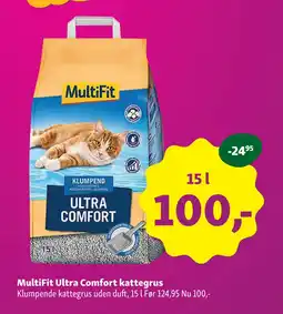 Maxi Zoo MultiFit Ultra Comfort kattegrus tilbud