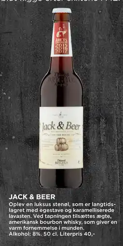 MENY JACK & BEER tilbud