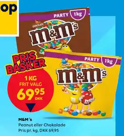 BorderShop M&M´s tilbud