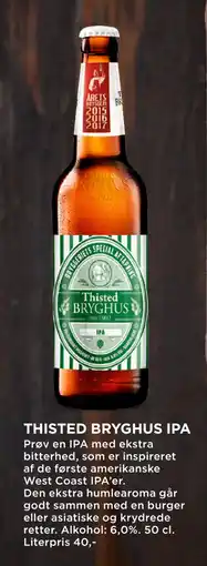 MENY THISTED BRYGHUS IPA tilbud