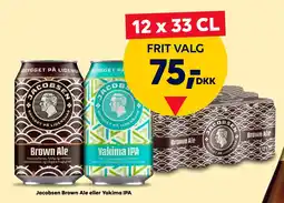 BorderShop Jacobsen Brown Ale eller Yakima IPA tilbud