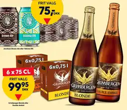 BorderShop Grimbergen Blonde eller Double Ambré tilbud