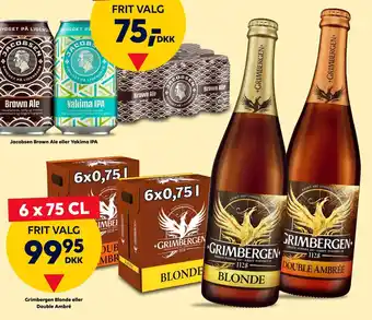 BorderShop Grimbergen Blonde eller Double Ambré tilbud