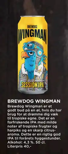 MENY BREWDOG WINGMAN tilbud