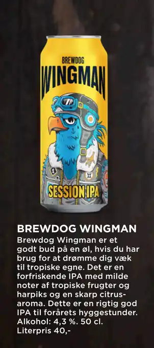 MENY BREWDOG WINGMAN tilbud